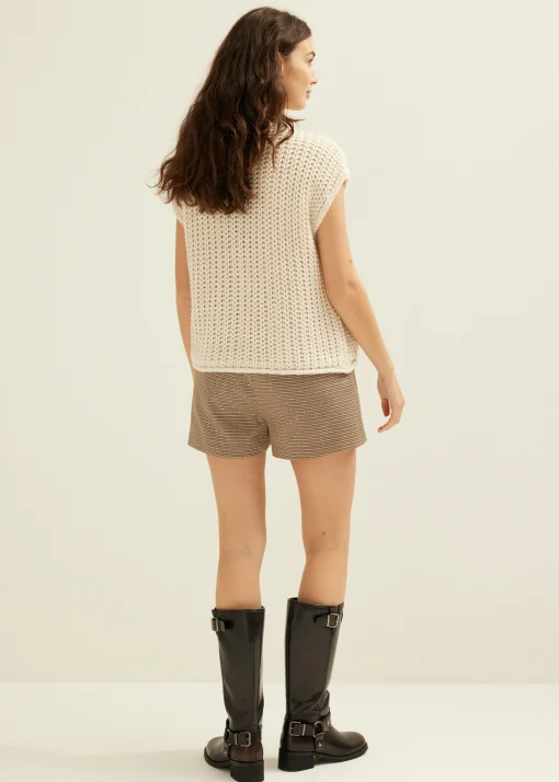 Gebreid gilet