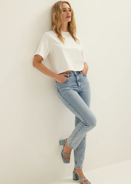 Jeans Slim Fit High Rise Cate