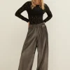 Plissé broek